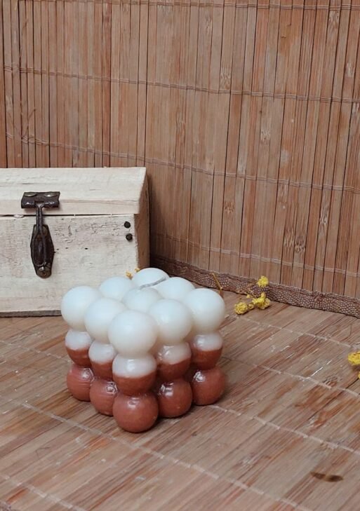 Bubble Cube Candle
